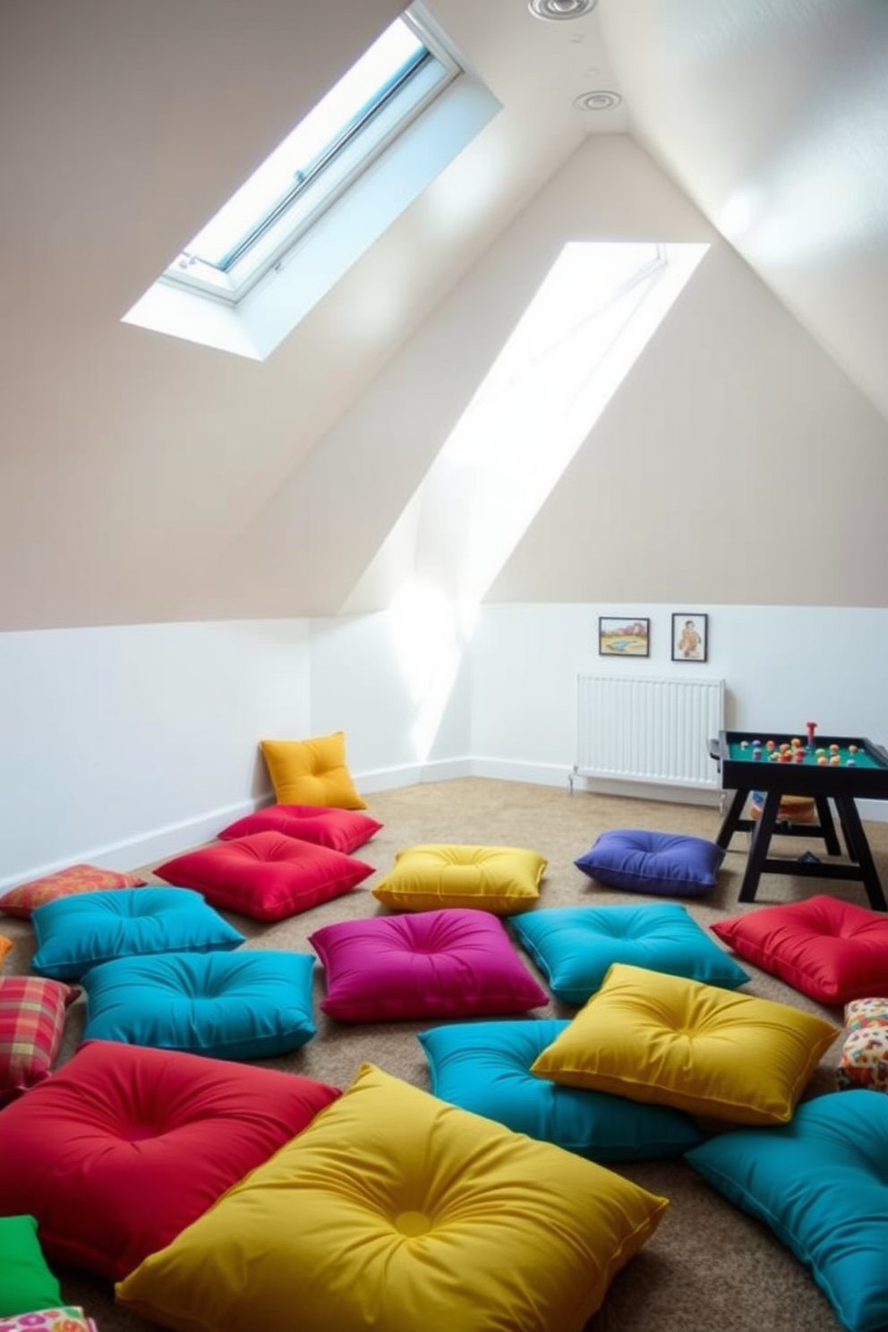 Attic Game Room Design Ideas 9