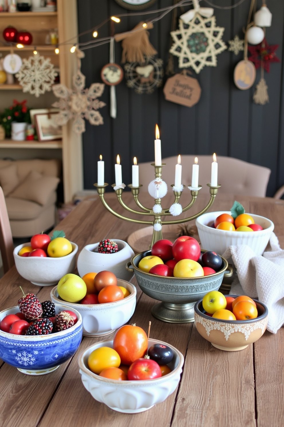 Attic Hanukkah Decorating Ideas 14