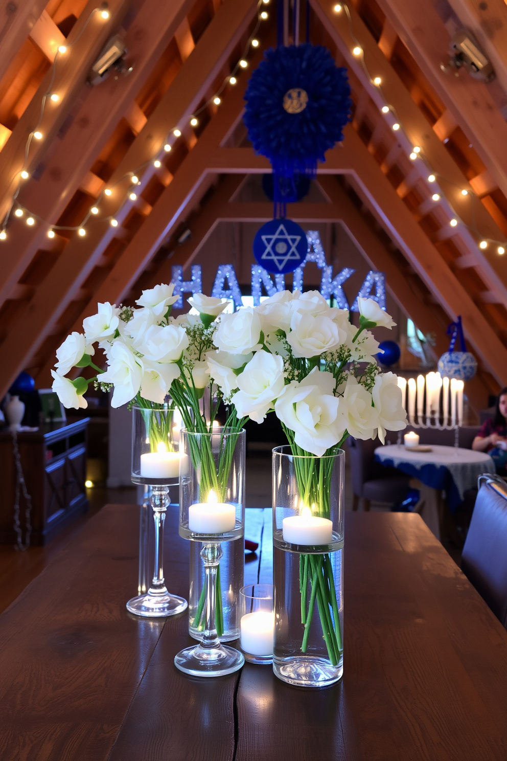 Attic Hanukkah Decorating Ideas 22