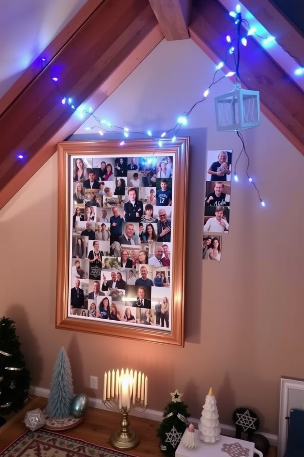 Attic Hanukkah Decorating Ideas 28