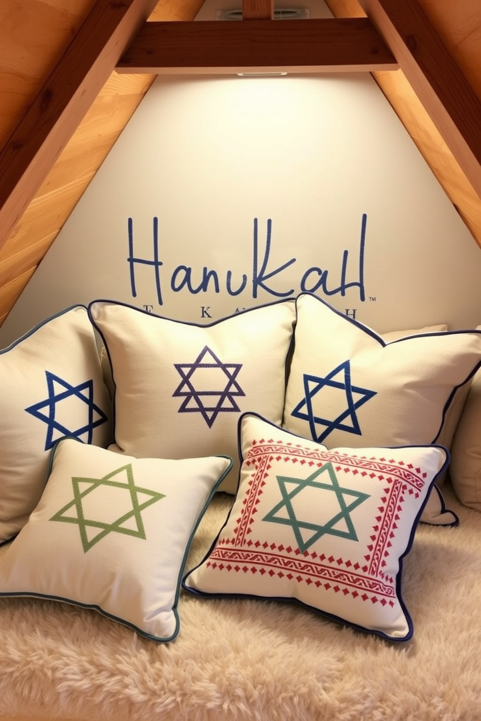 Attic Hanukkah Decorating Ideas 5