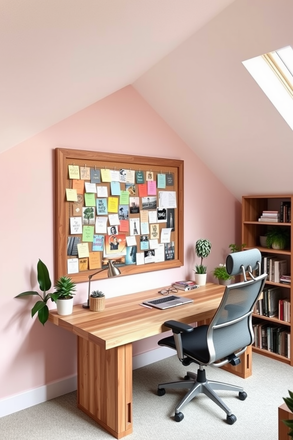 Attic Office Design Ideas 17