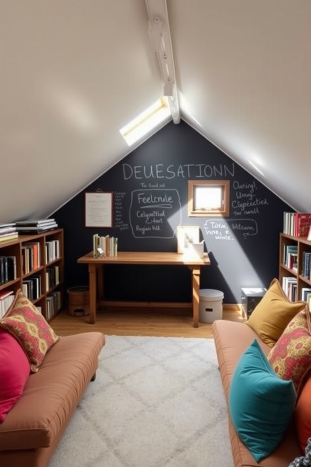 Attic Office Design Ideas 27