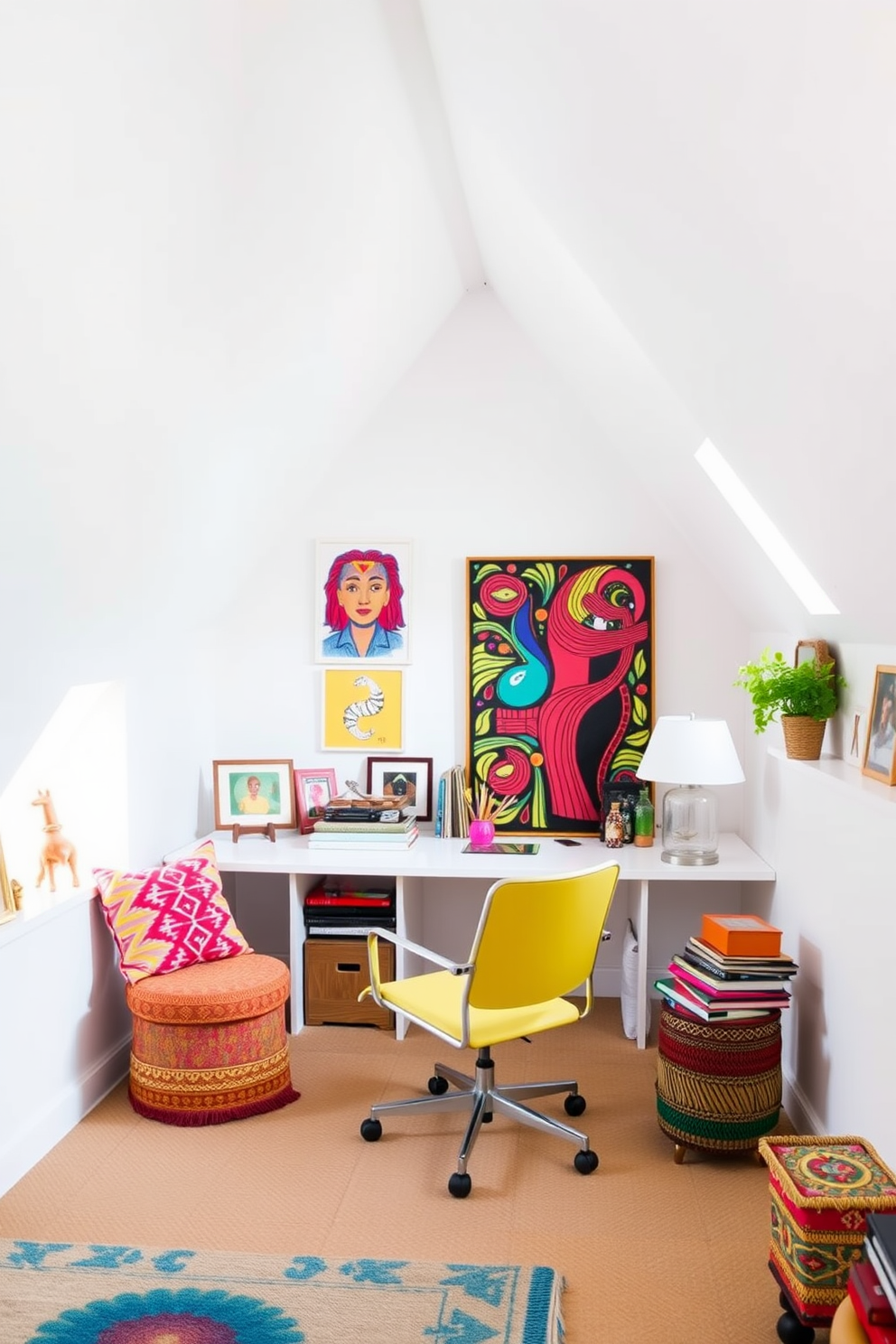 Attic Office Design Ideas 3