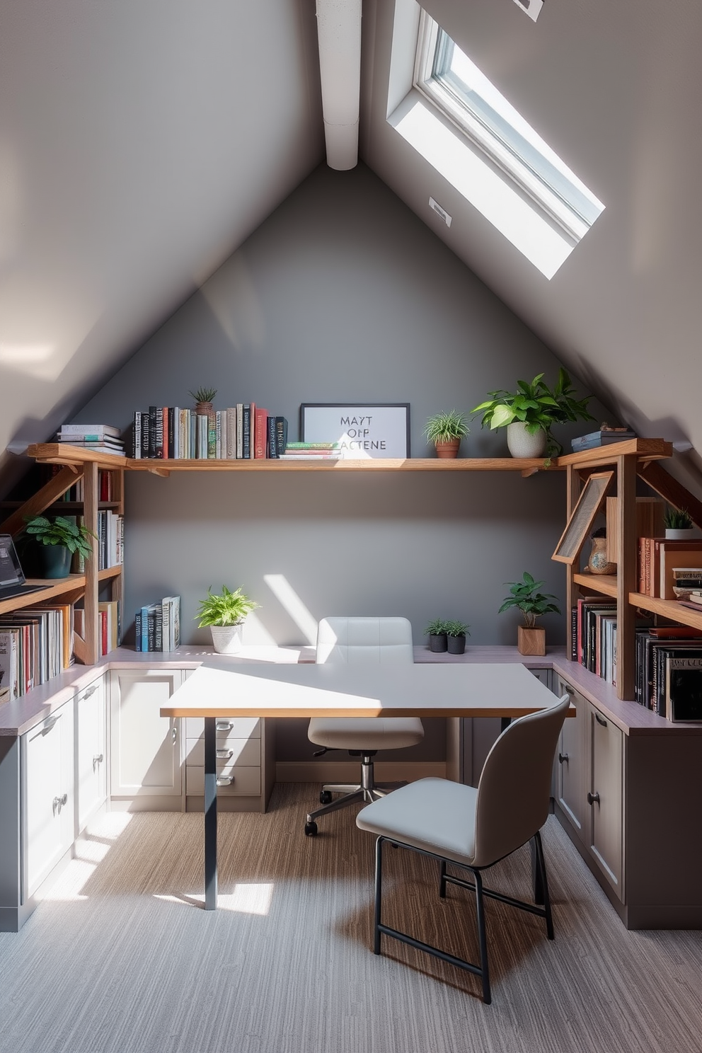 Attic Office Design Ideas 5