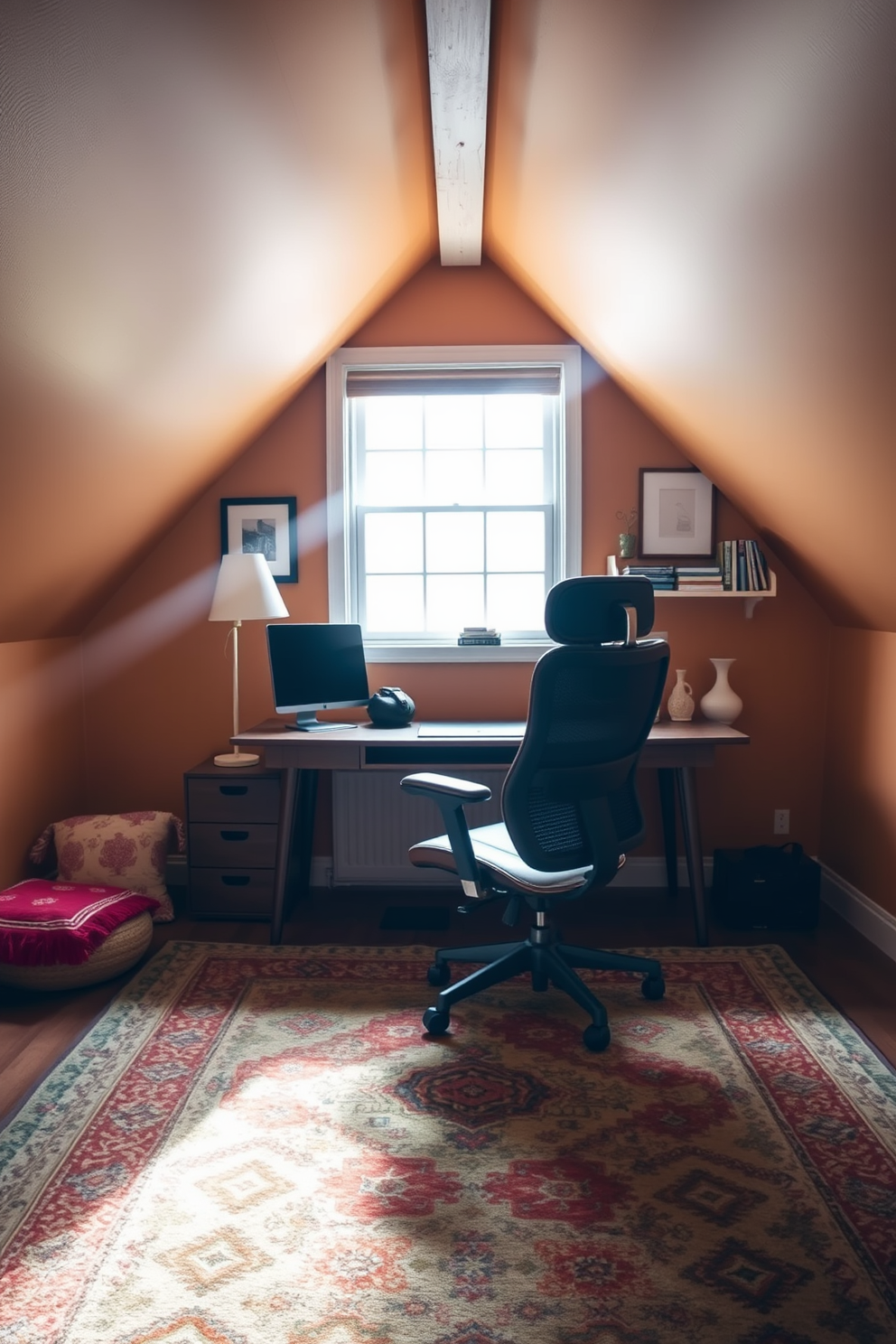 Attic Office Design Ideas 6