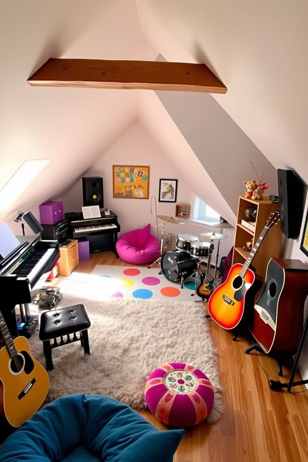 Attic Playroom Design Ideas 13