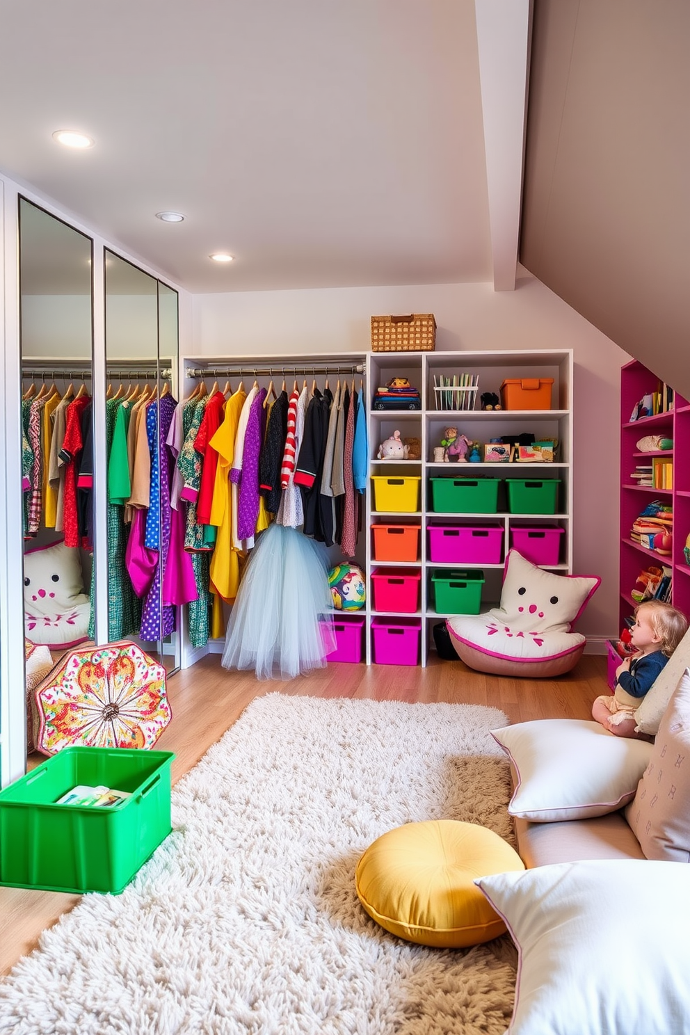 Attic Playroom Design Ideas 17