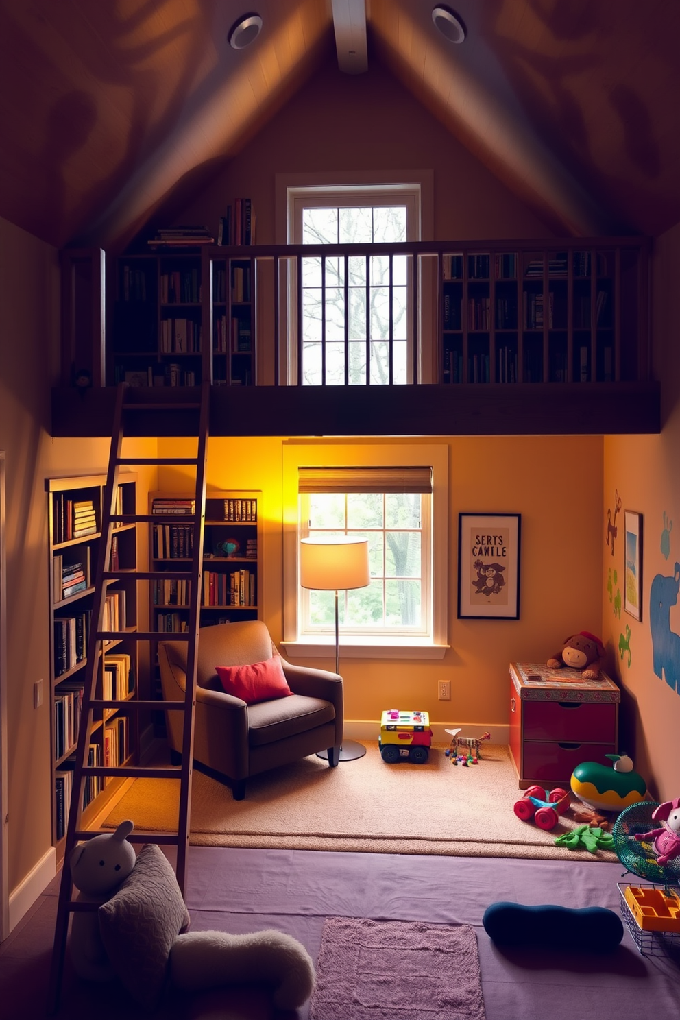 Attic Playroom Design Ideas 18