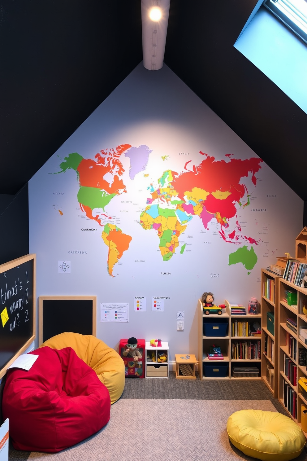 Attic Playroom Design Ideas 22