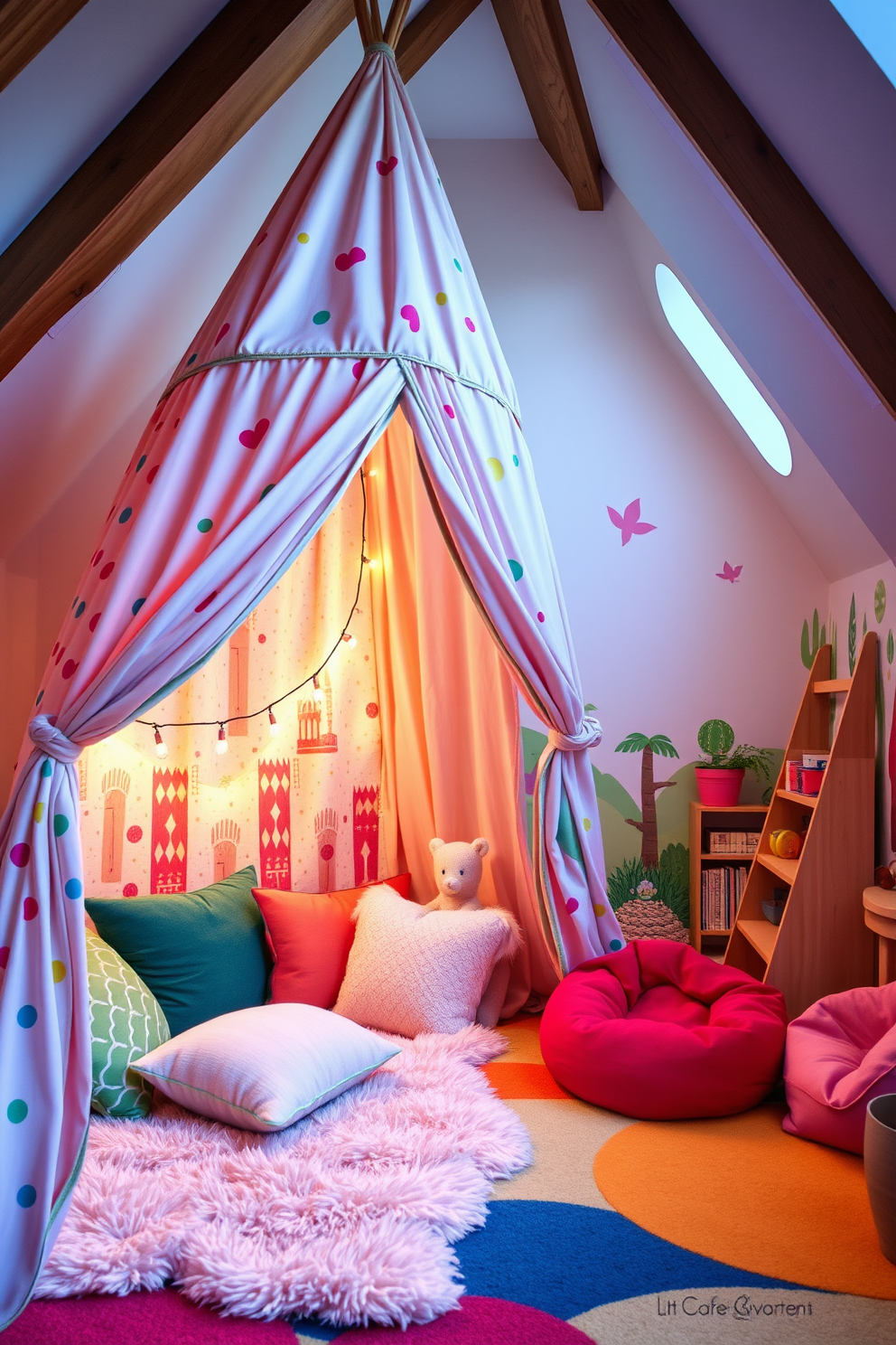 Attic Playroom Design Ideas 27