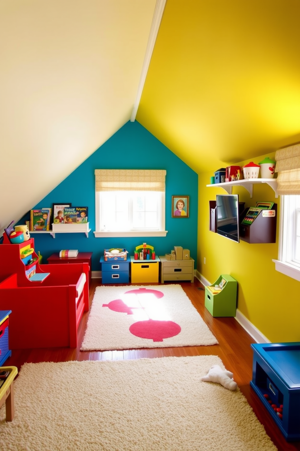 Attic Playroom Design Ideas 28