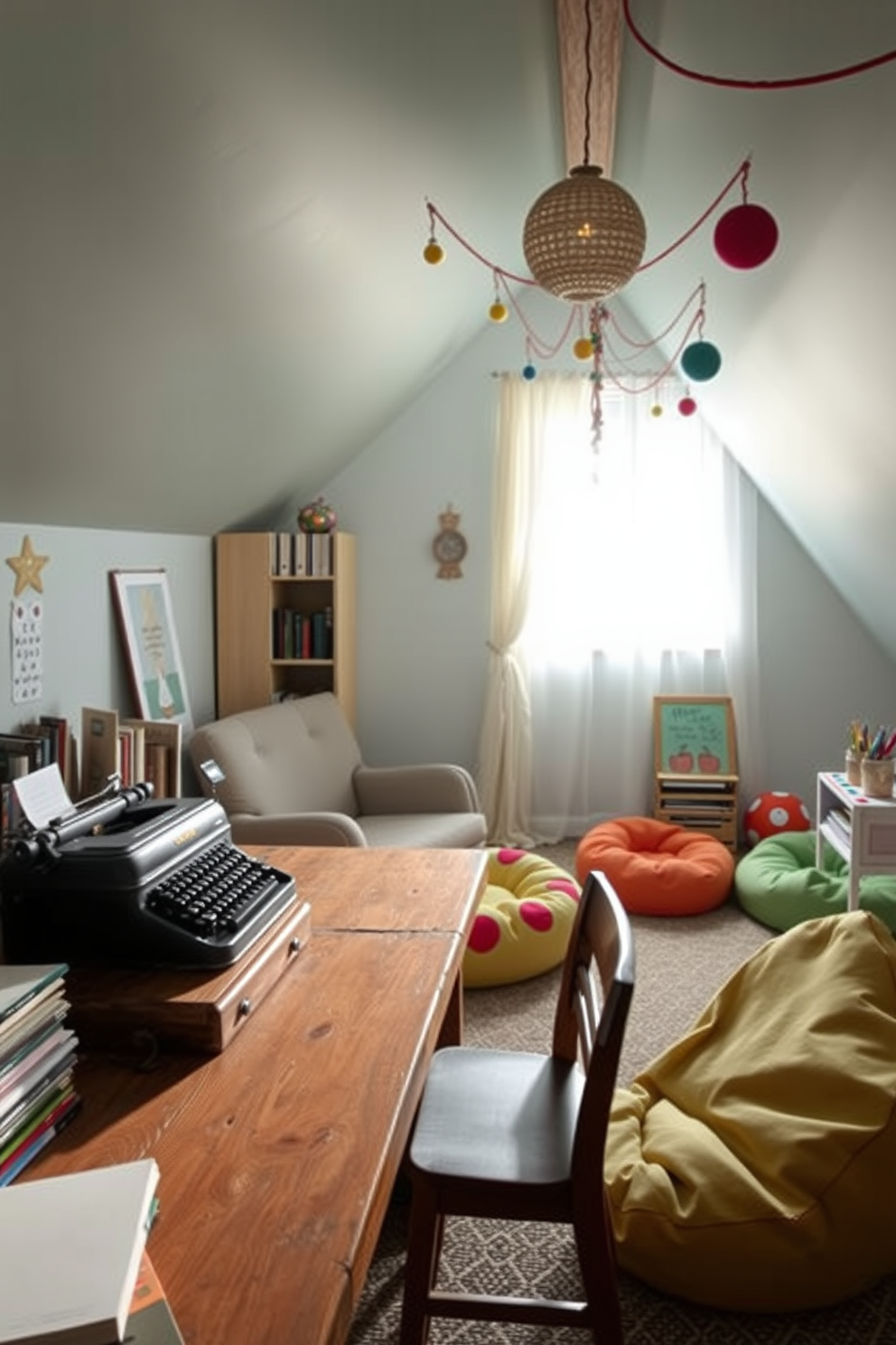 Attic Playroom Design Ideas 30