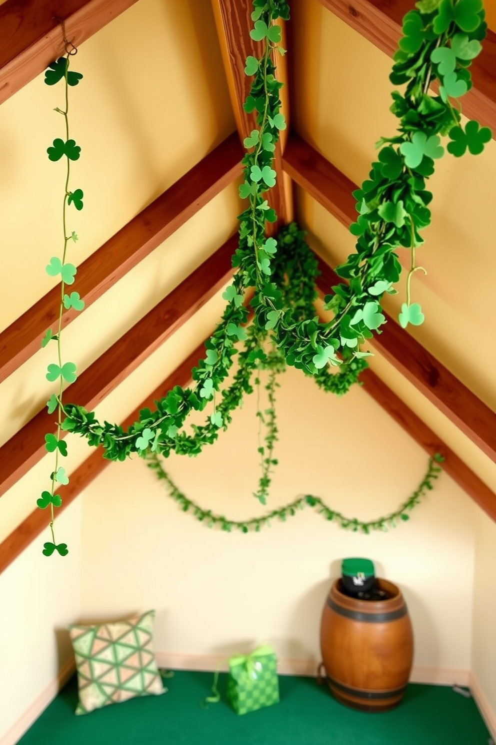 Attic St Patricks Day Decorating Ideas 1