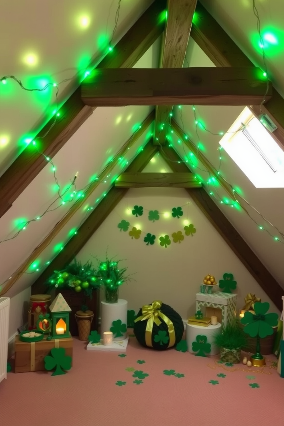 Attic St Patricks Day Decorating Ideas 10