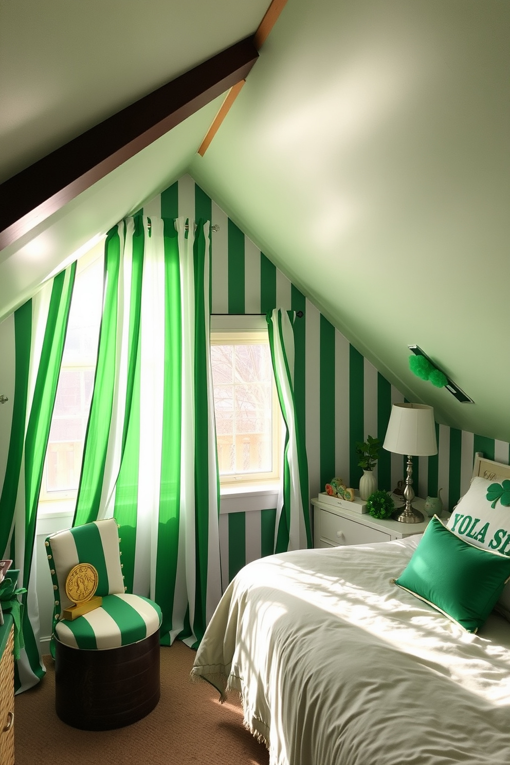 Attic St Patricks Day Decorating Ideas 15