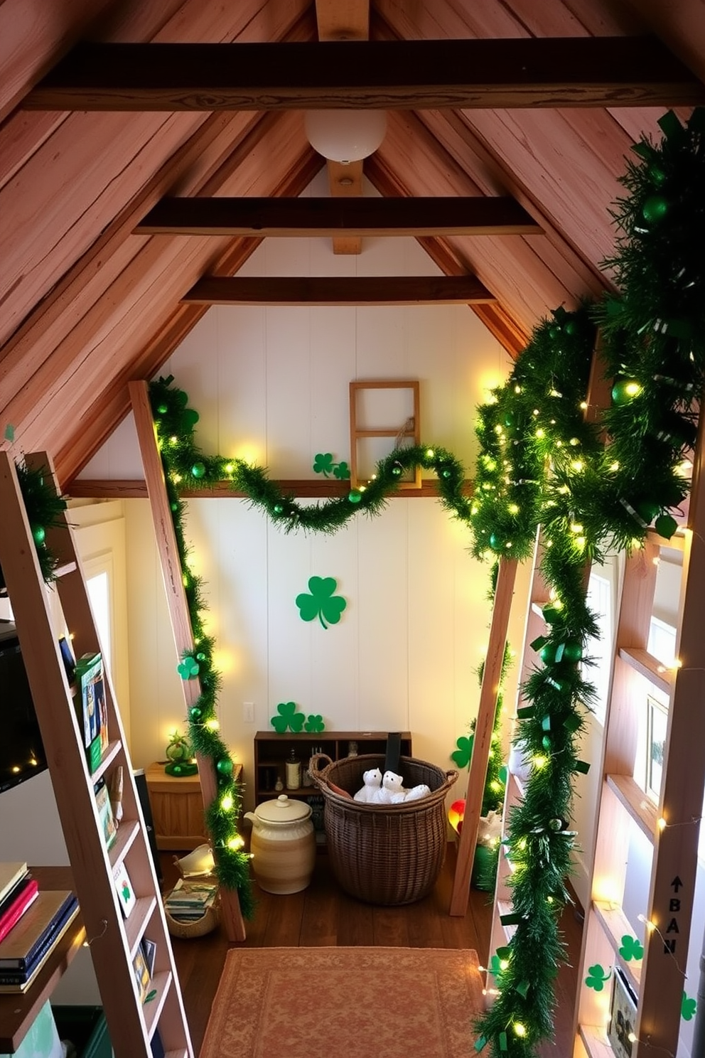 Attic St Patricks Day Decorating Ideas 19