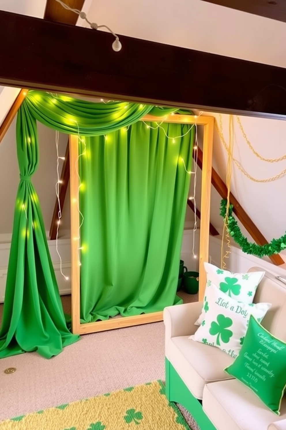 Attic St Patricks Day Decorating Ideas 22