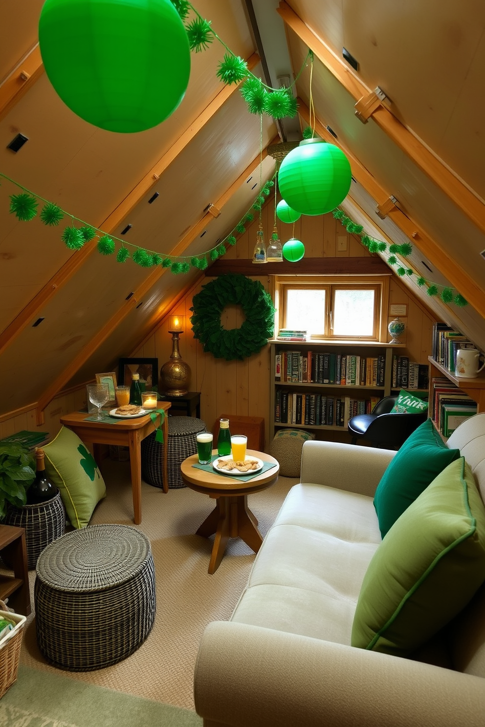 Attic St Patricks Day Decorating Ideas 25