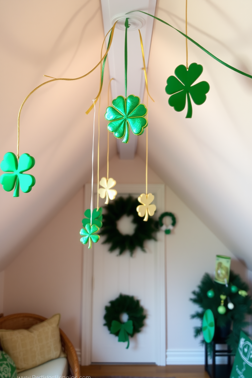 Attic St Patricks Day Decorating Ideas 28