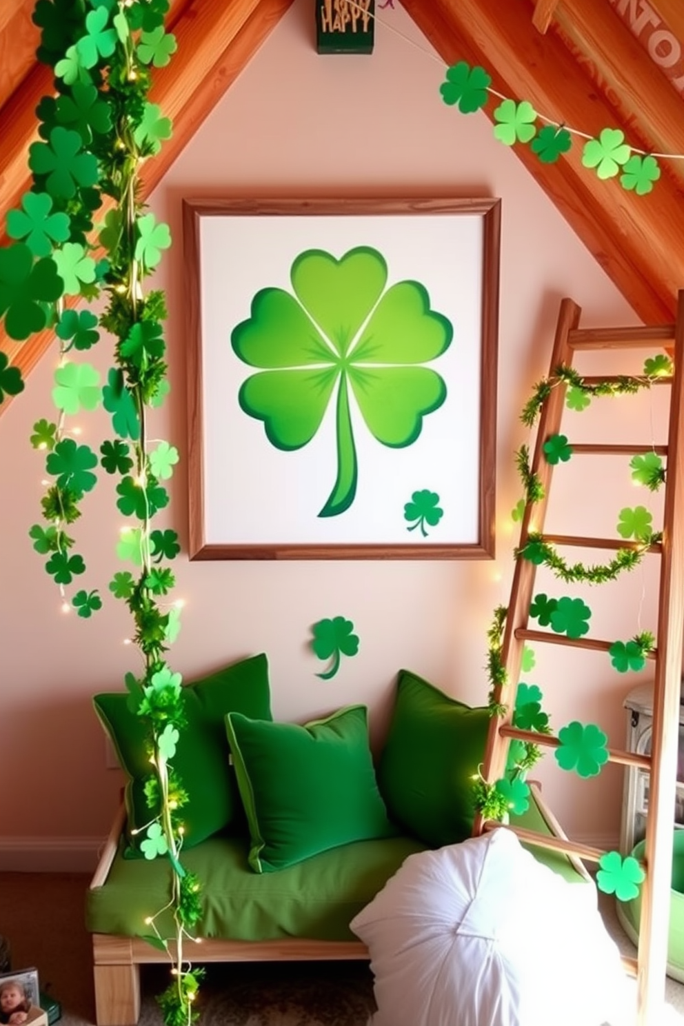 Attic St Patricks Day Decorating Ideas 7