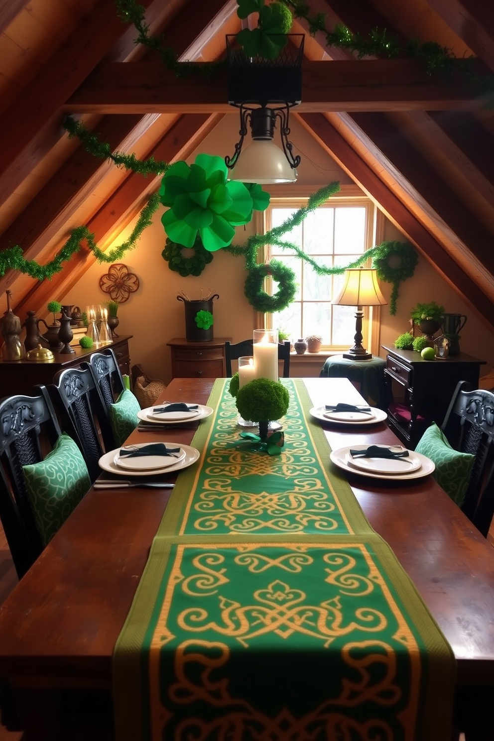 Attic St Patricks Day Decorating Ideas 9