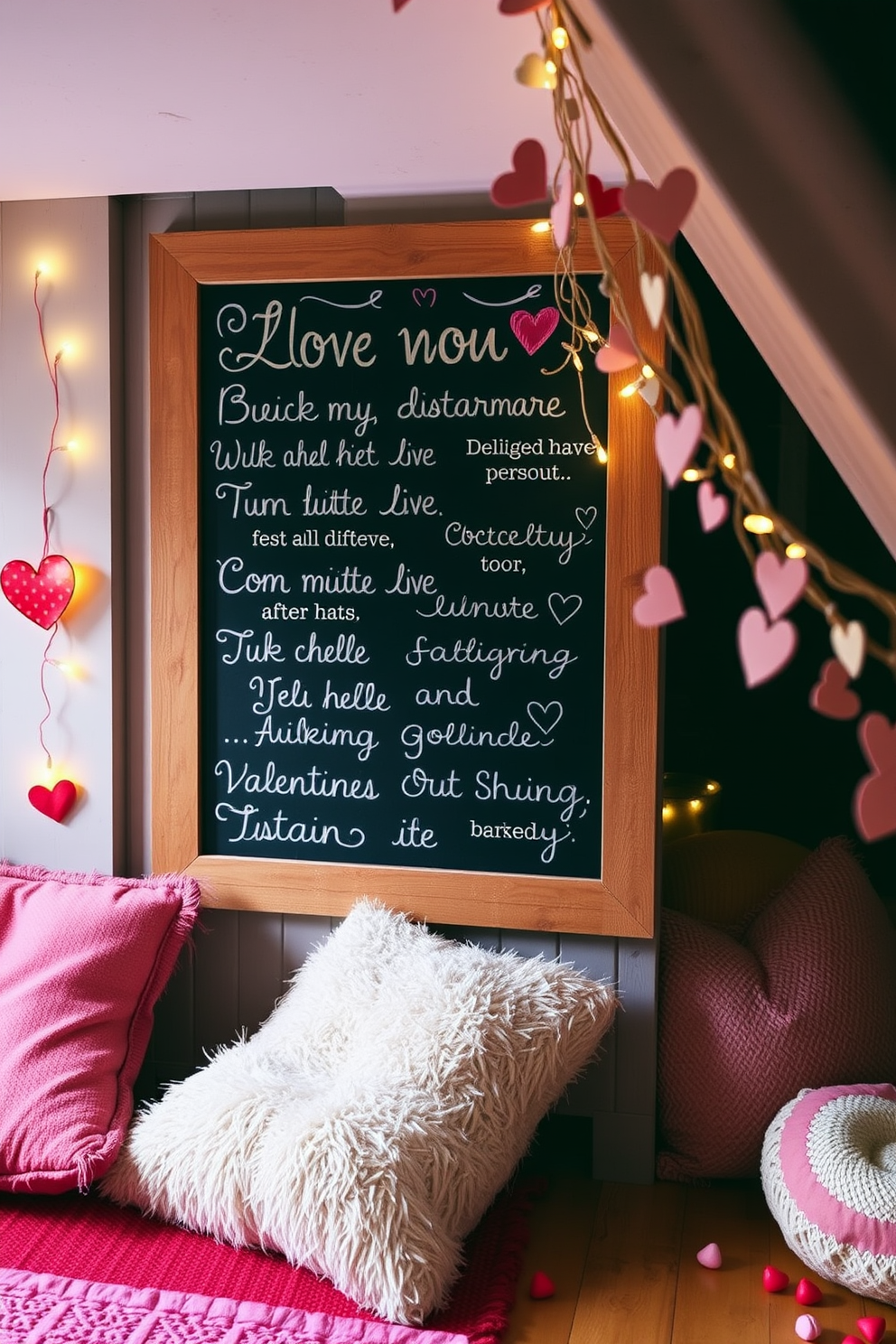 Attic Valentines Day Decorating Ideas 16