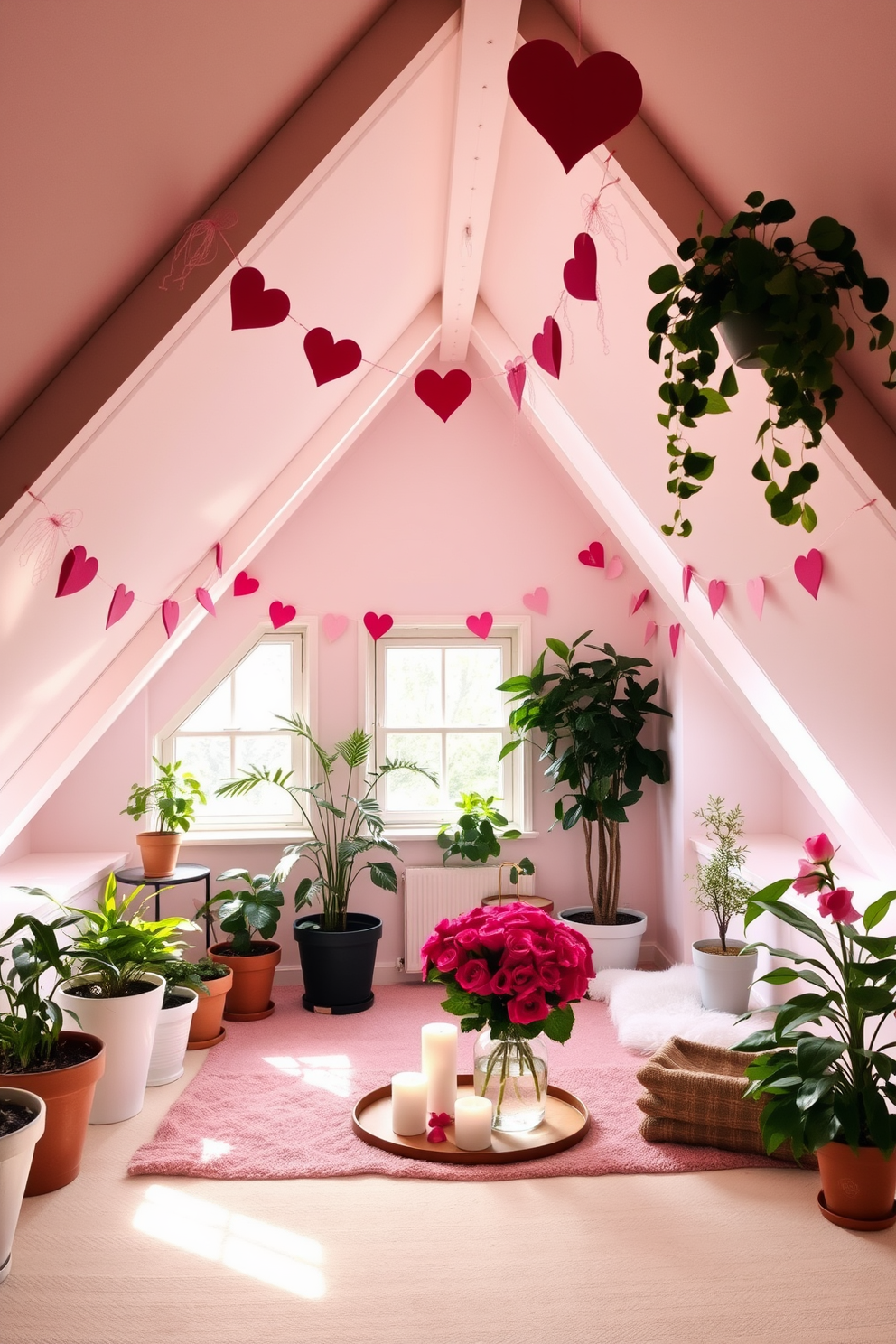 Attic Valentines Day Decorating Ideas 25