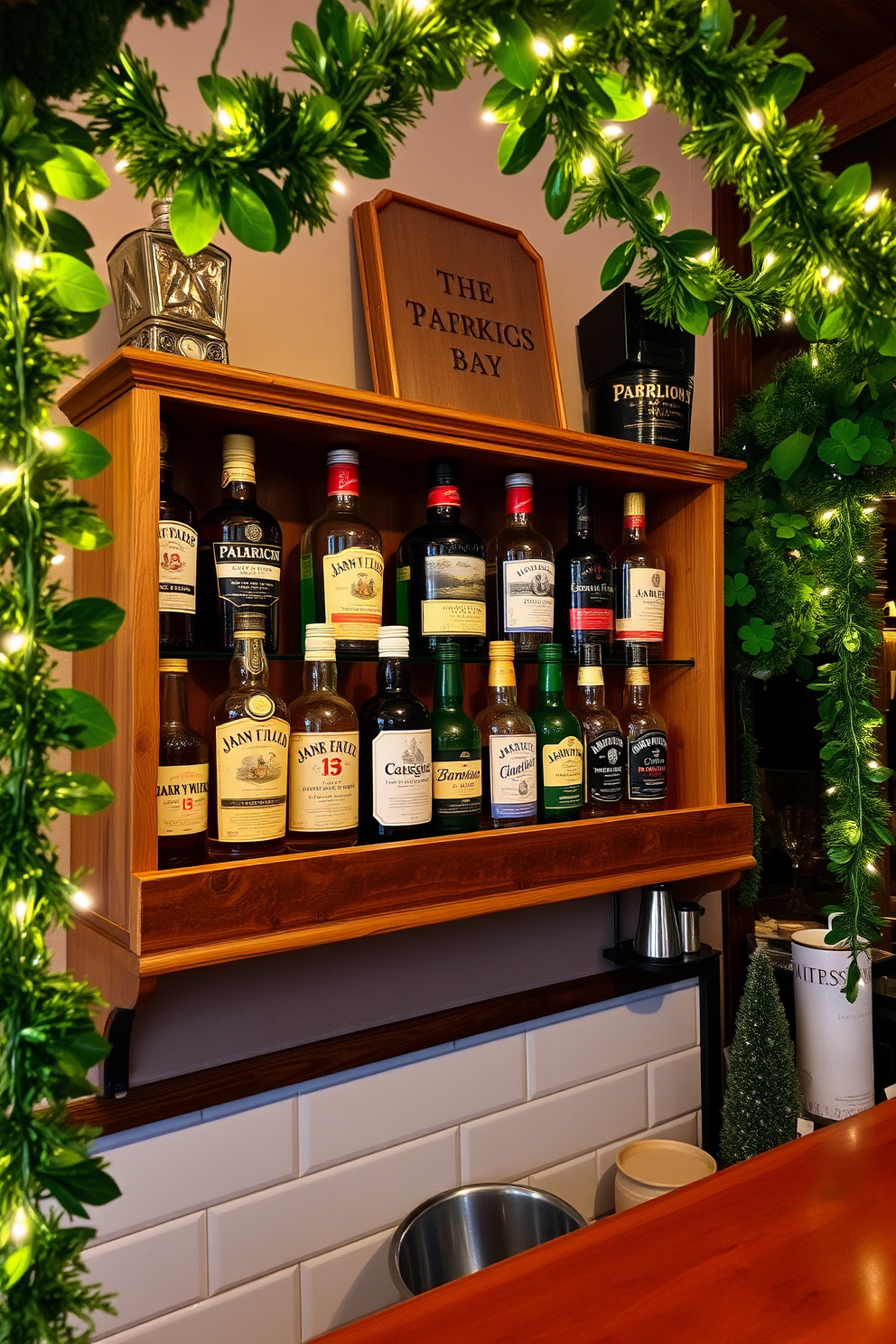 Bar Area St Patricks Day Decorating Ideas 12