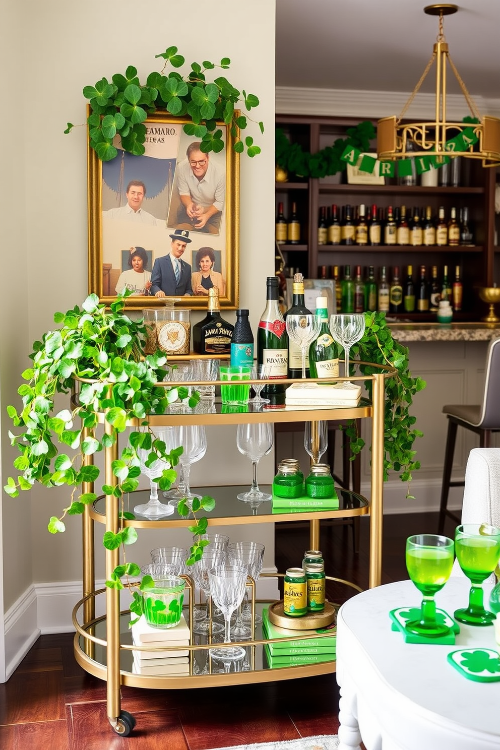 Bar Area St Patricks Day Decorating Ideas 19