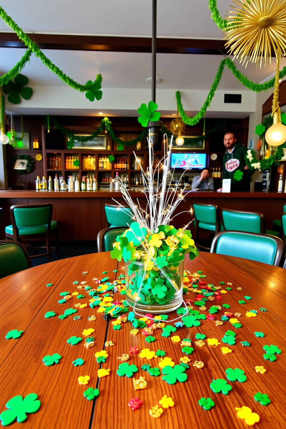 Bar Area St Patricks Day Decorating Ideas 20