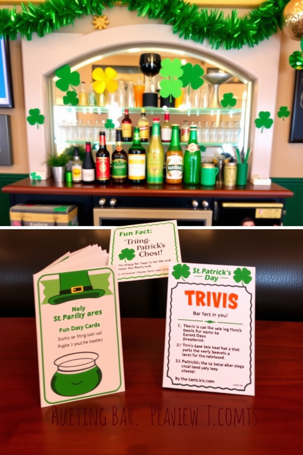 Bar Area St Patricks Day Decorating Ideas 24