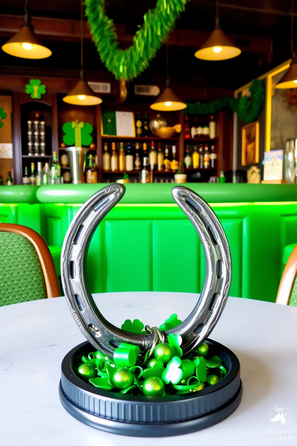 Bar Area St Patricks Day Decorating Ideas 27