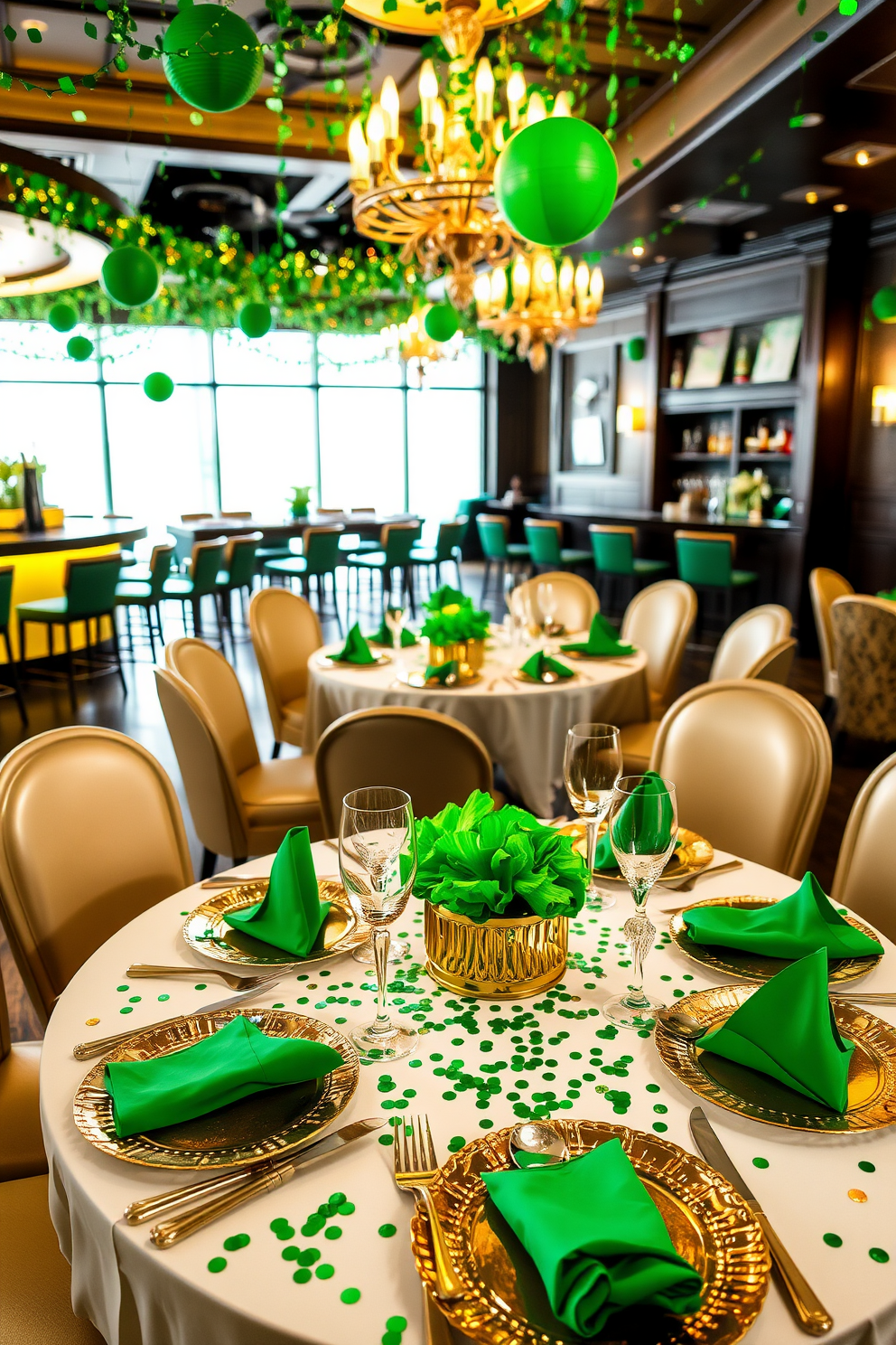 Bar Area St Patricks Day Decorating Ideas 30