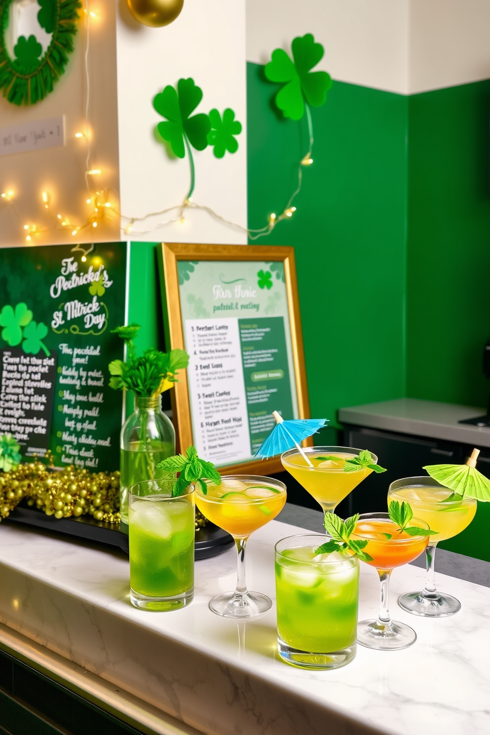 Bar Area St Patricks Day Decorating Ideas 8