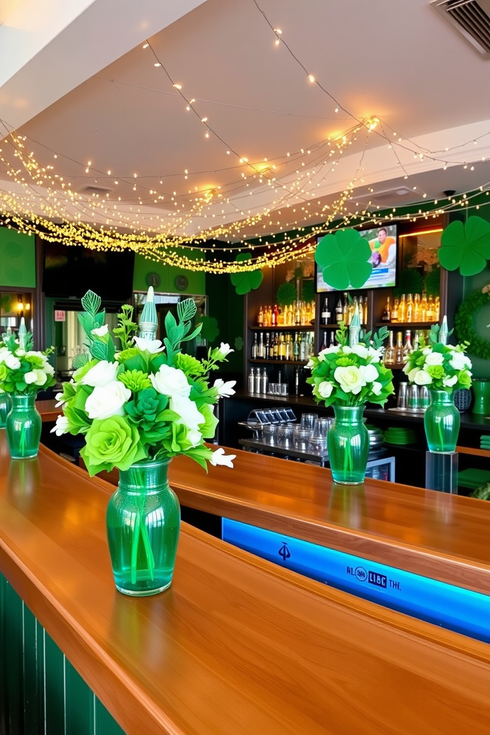 Bar Area St Patricks Day Decorating Ideas 9