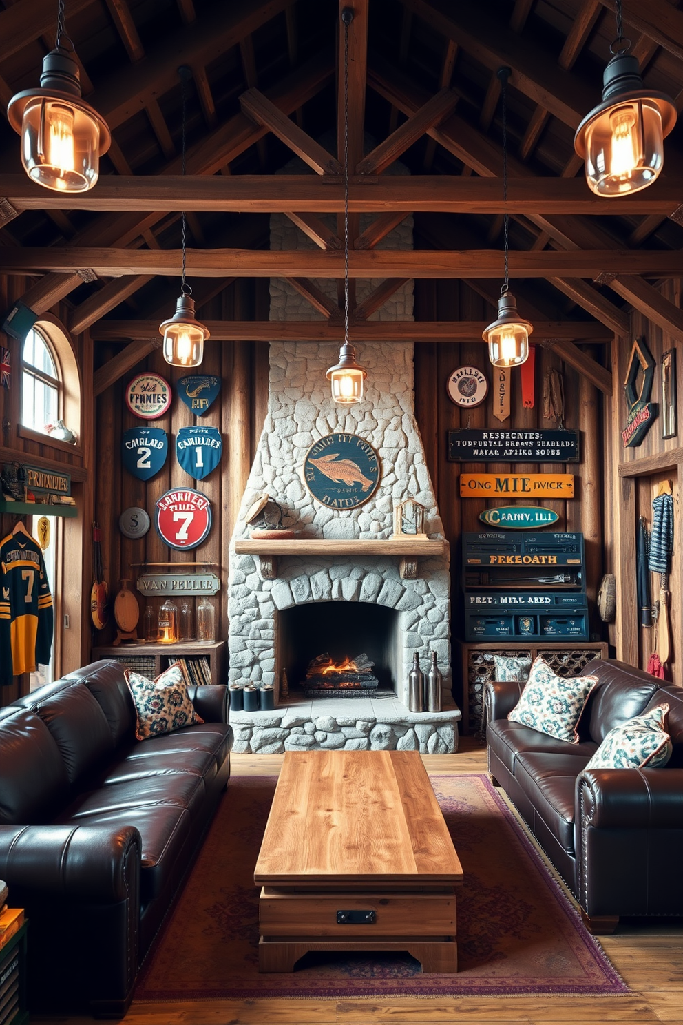 Barn Man Cave Design Ideas 27