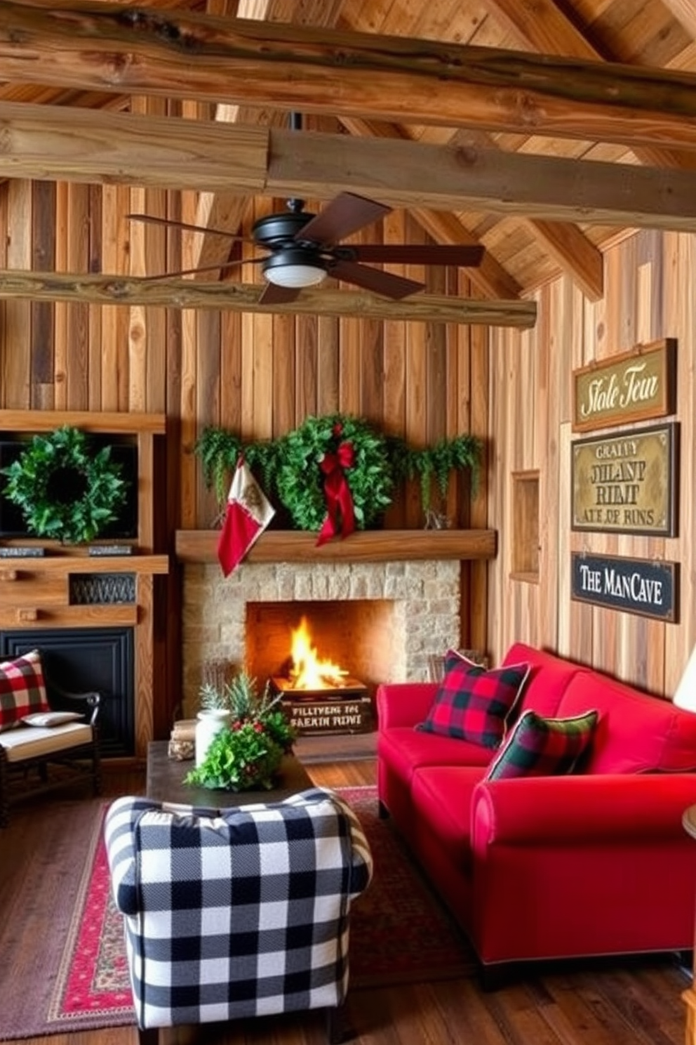 Barn Man Cave Design Ideas 29