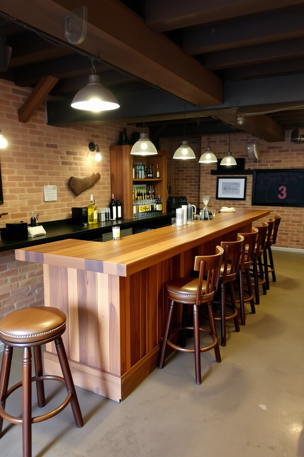 Basement Bar Design Ideas 1