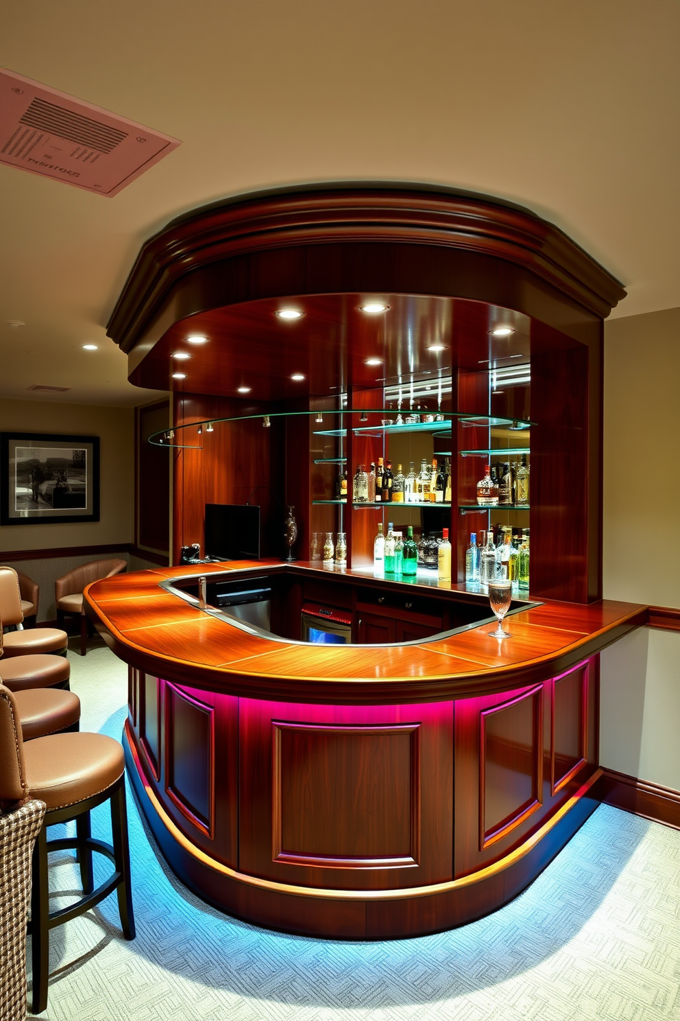 Basement Bar Design Ideas 15