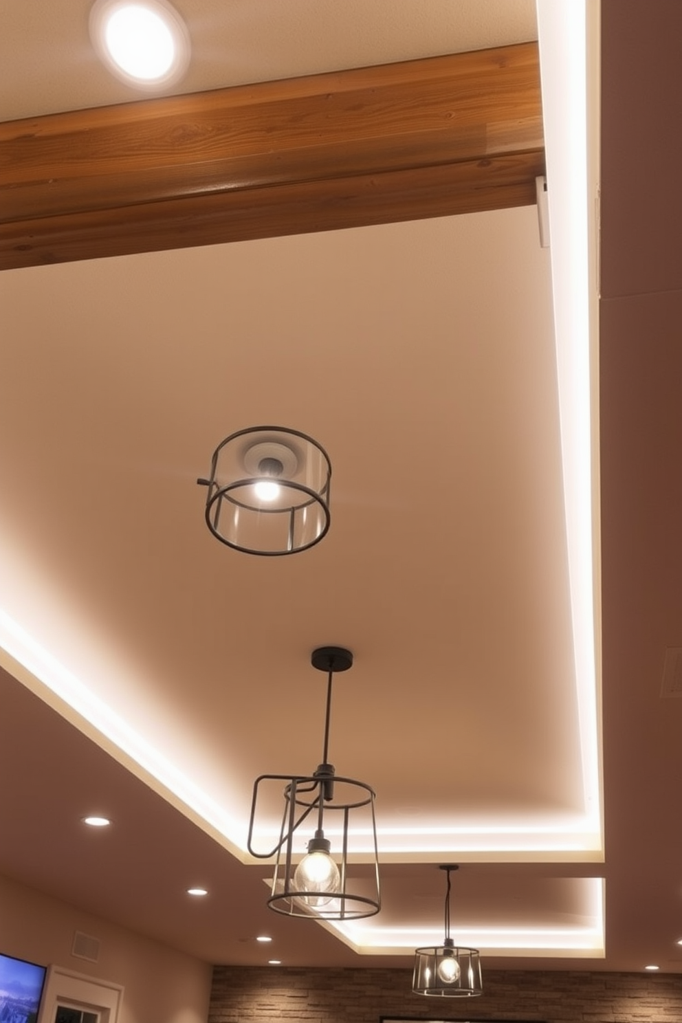 Basement Ceiling Design Ideas 29