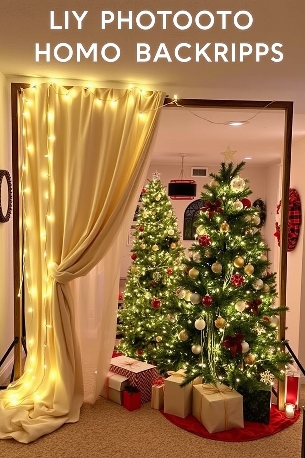 Basement Christmas Decorating Ideas 10