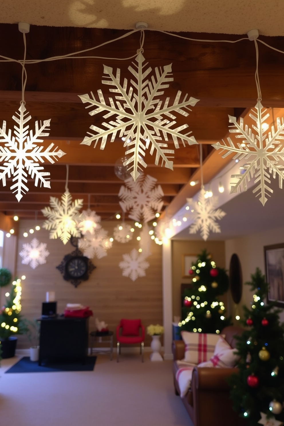 Basement Christmas Decorating Ideas 11