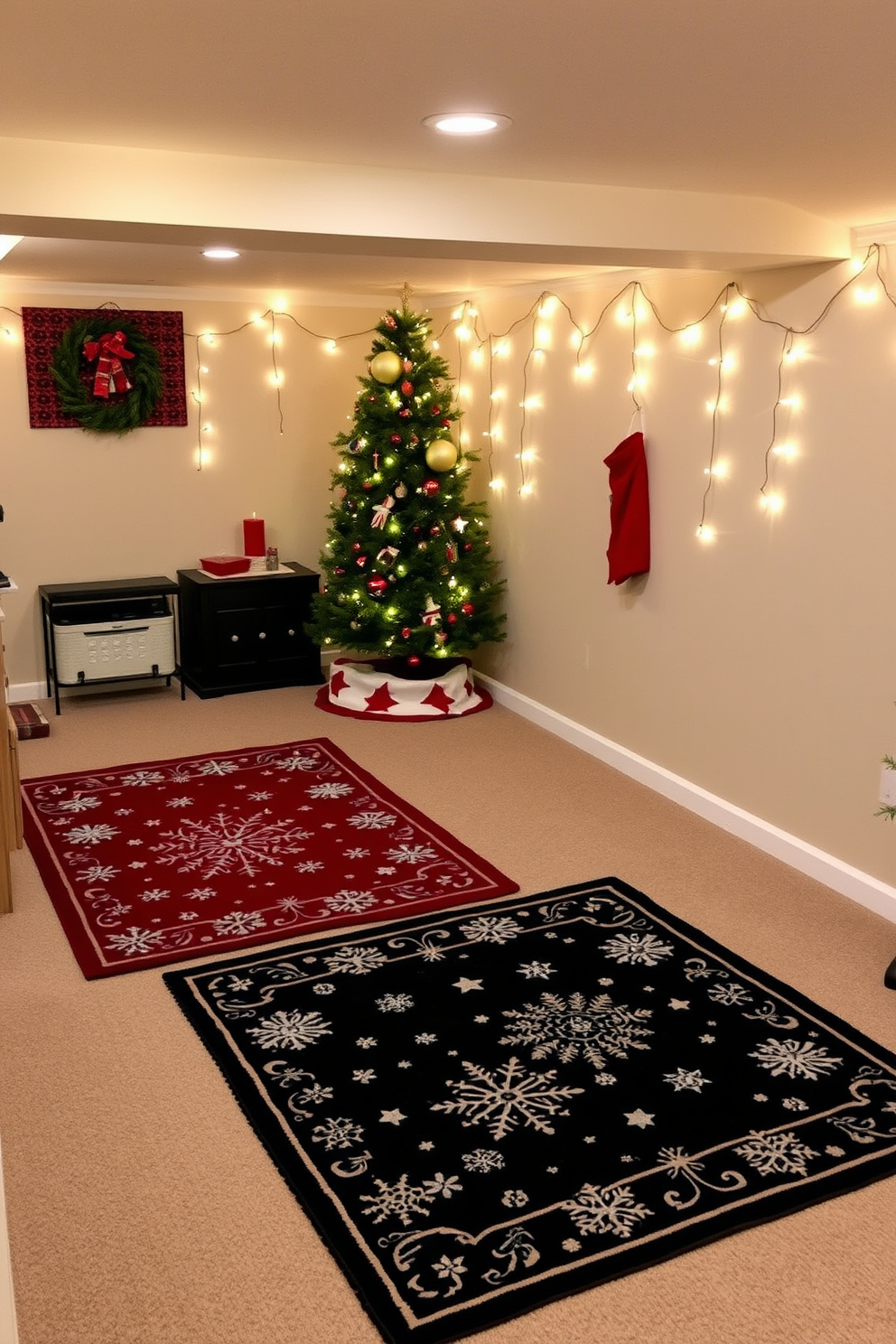 Basement Christmas Decorating Ideas 19