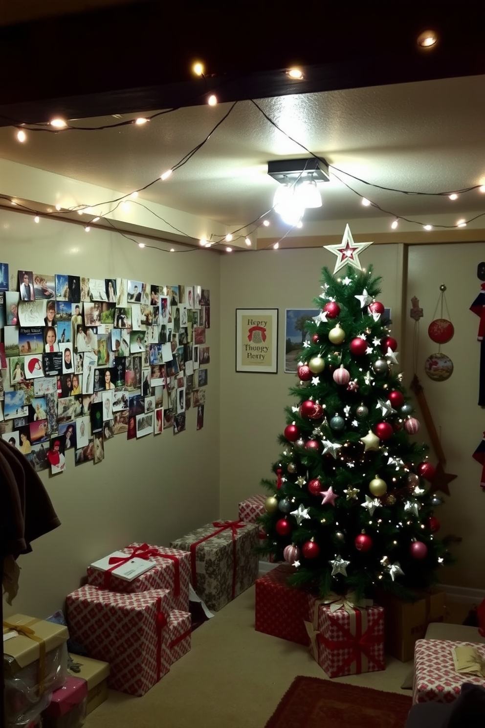 Basement Christmas Decorating Ideas 26