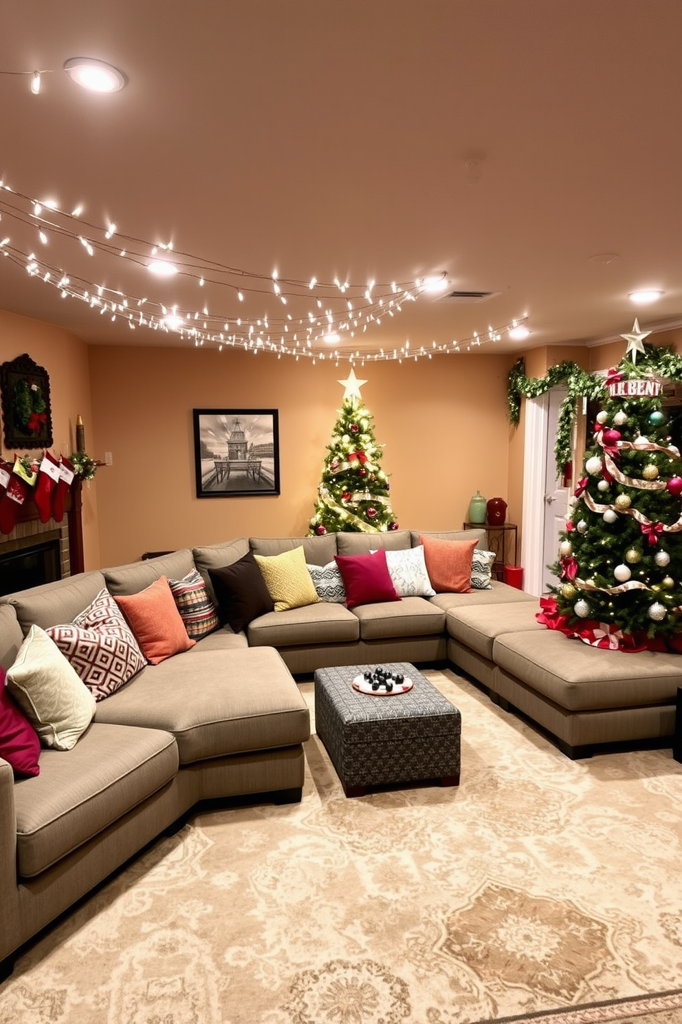 Basement Christmas Decorating Ideas 27