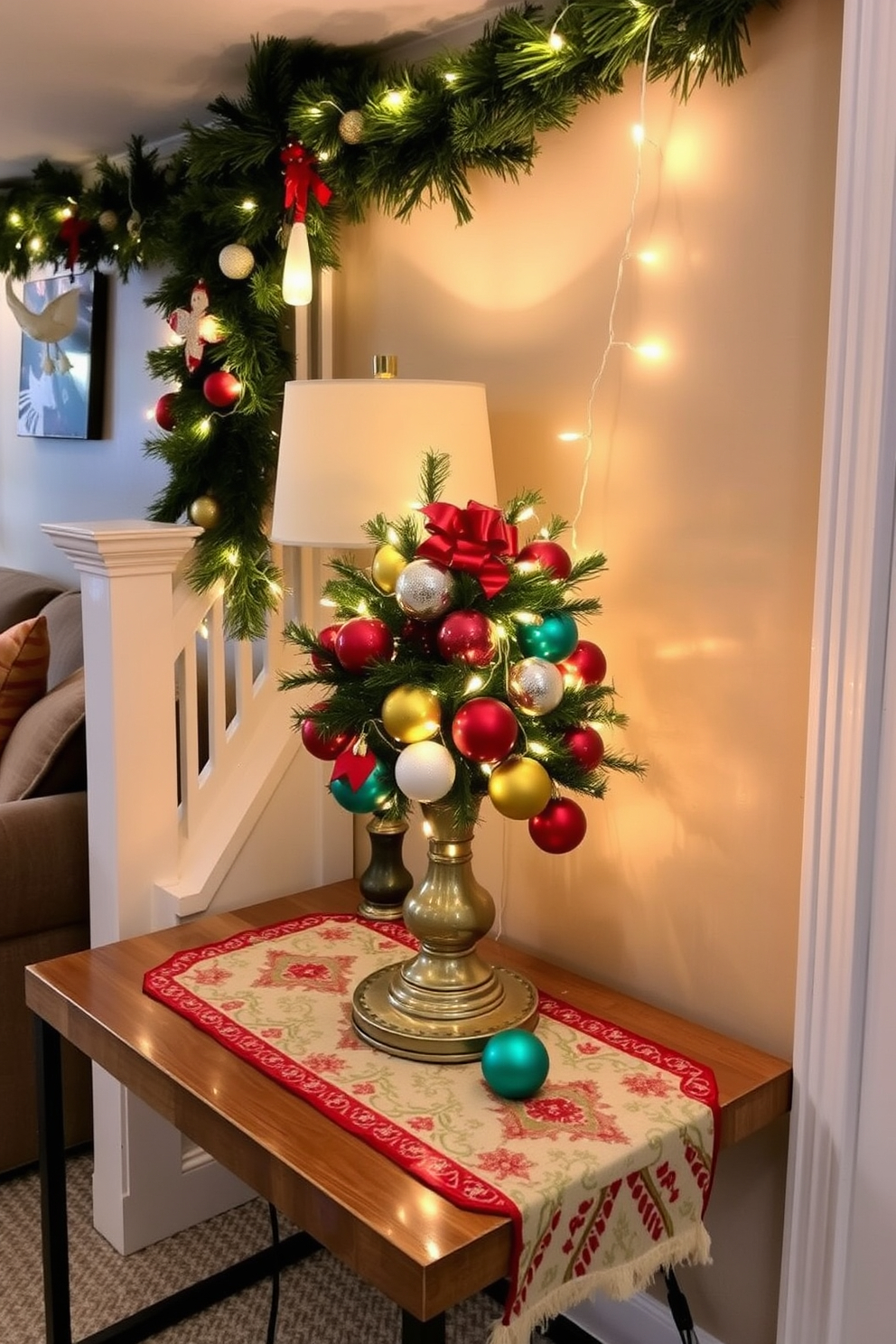 Basement Christmas Decorating Ideas 5