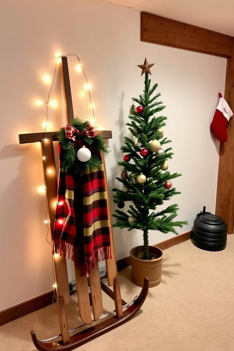 Basement Christmas Decorating Ideas 6