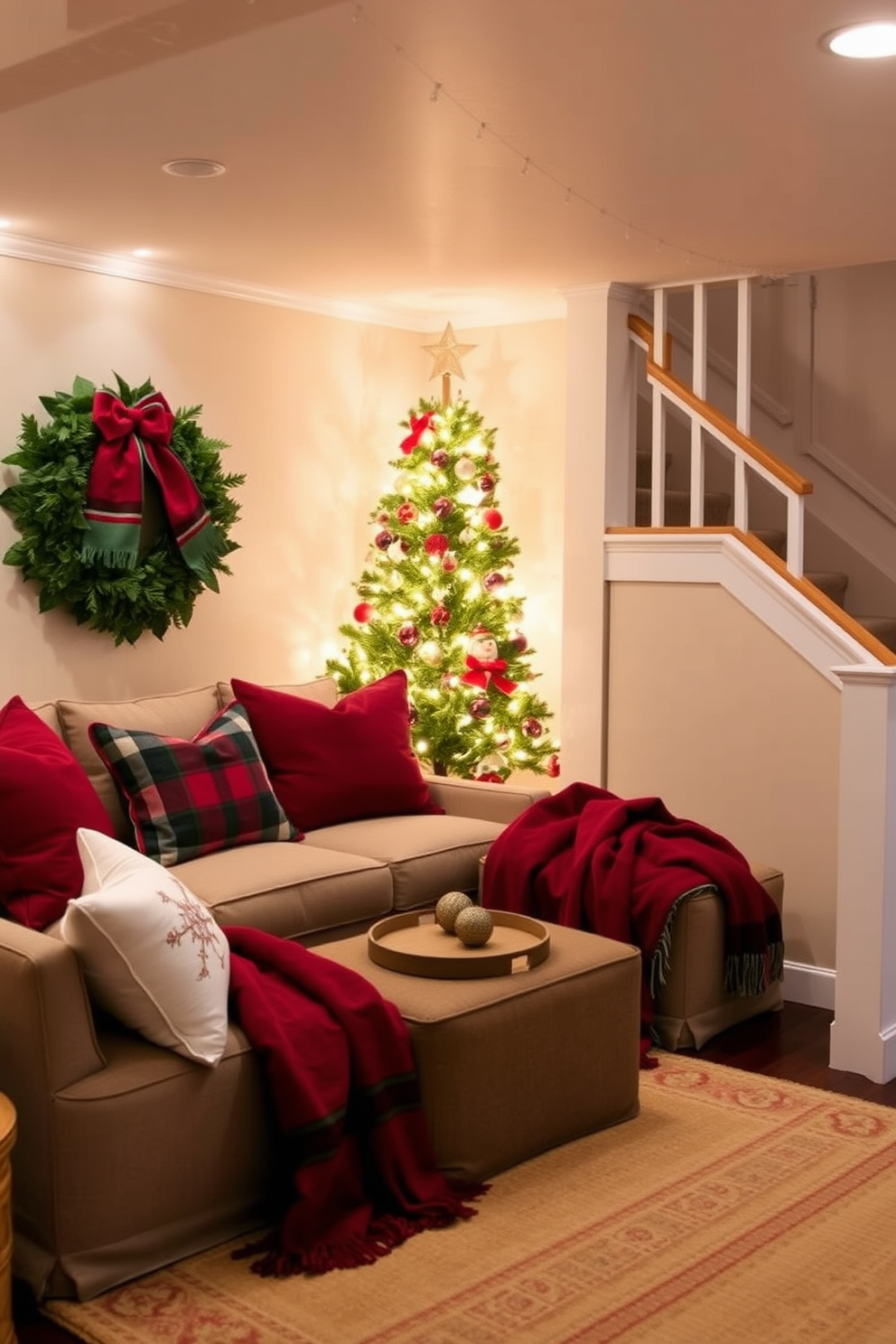 Basement Christmas Decorating Ideas 8