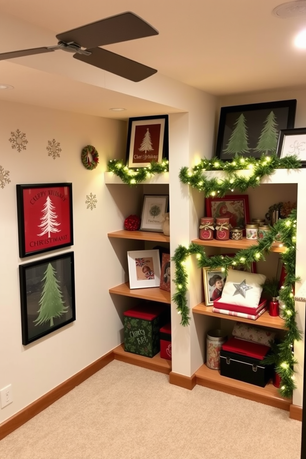 Basement Christmas Decorating Ideas 9